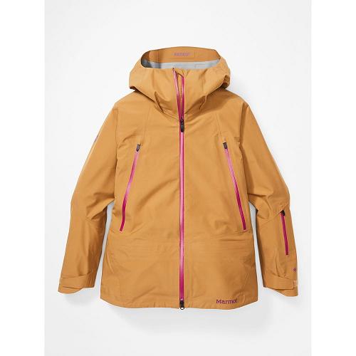 Marmot Spire Jackets - Womens Ski Jacket Yellow CA1507268 Canada